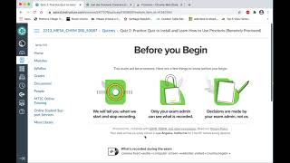 Proctorio Set Up Quiz 2 Guided Tutorial