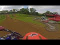 Matho miot vs cdric soubeyras  motocross cassel 2024  bagarre  blockpass 