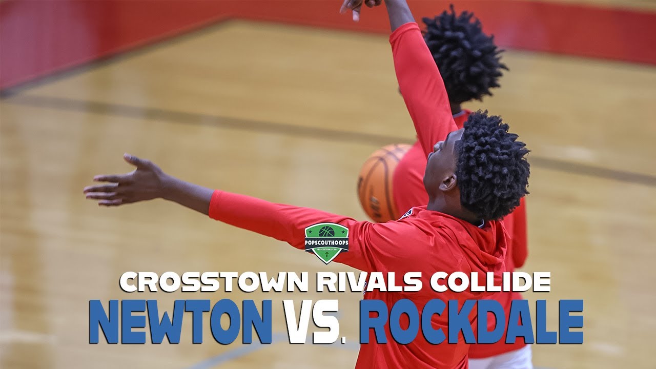 THIS ONE GOING DOWN TO THE WIRE!! 😲 ROCKDALE VS NEWTON WAS SUPER CHIPPY FROM START TO FINISH. 🥊
