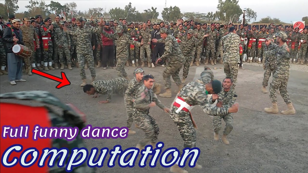 fresh soldier funny dance computation Pakistan frontier corps #fc dance ...
