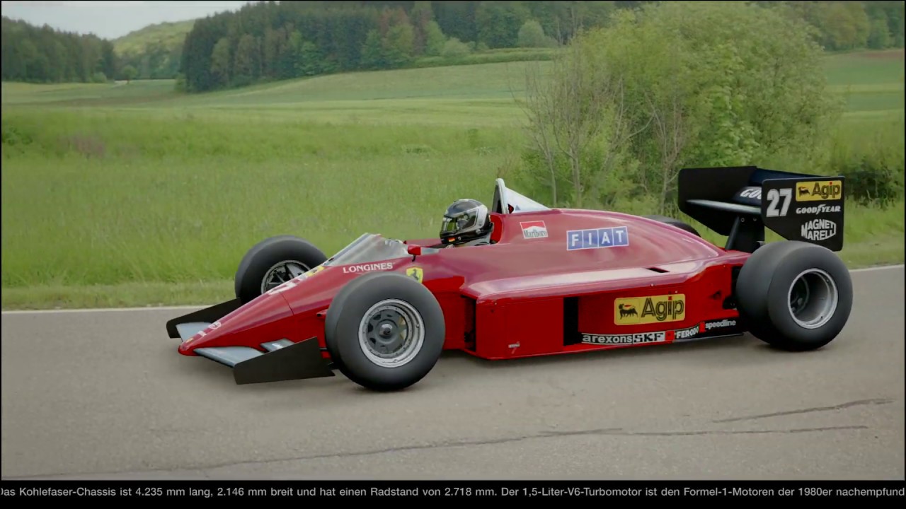 Gran Turismo™SPORT Paint Job Livery Design Ferrari 156/85 F1 1985