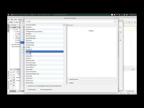 Настраиваем поддержку модуля Flask в среде разработки Pycharm Community