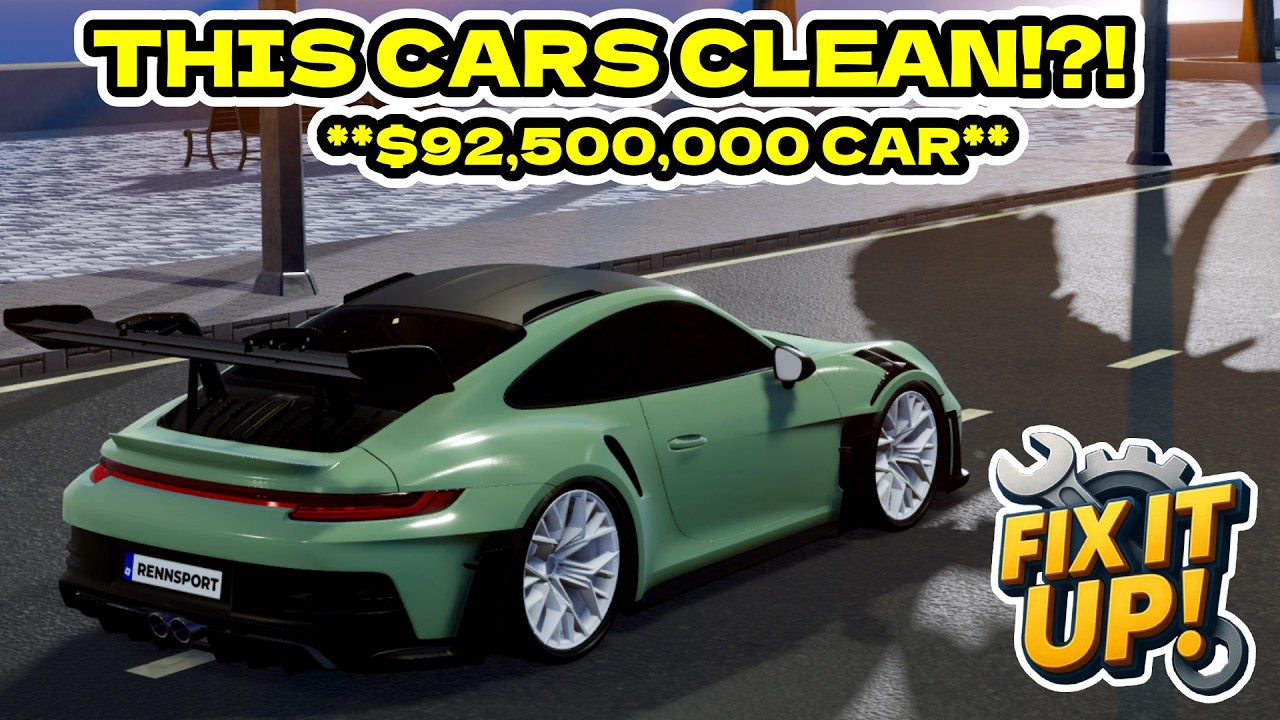 Я построил Porsche GT3RS **АВТОМОБИЛЬ СТОИМОСТЬЮ 92 500 000 ДОЛЛАРОВ!?!**