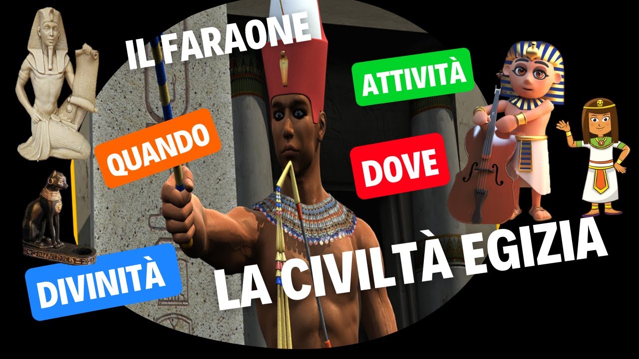 la civiltà egizia #antichi egizi per bambini# storia degli egizi