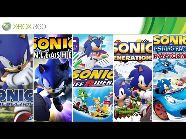 Xbox 360 Sonic 