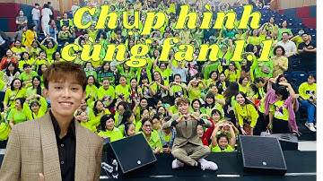 Màu xanh yêu thương - Hồ Văn Cường chụp hình cùng fan show 1.1.2023