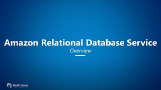 Migrating Databases to the AWS - A Webinar from TekStream & IDG