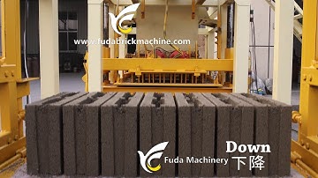 QT4 25 automatic vibration cement hollow block making machine in Ghana