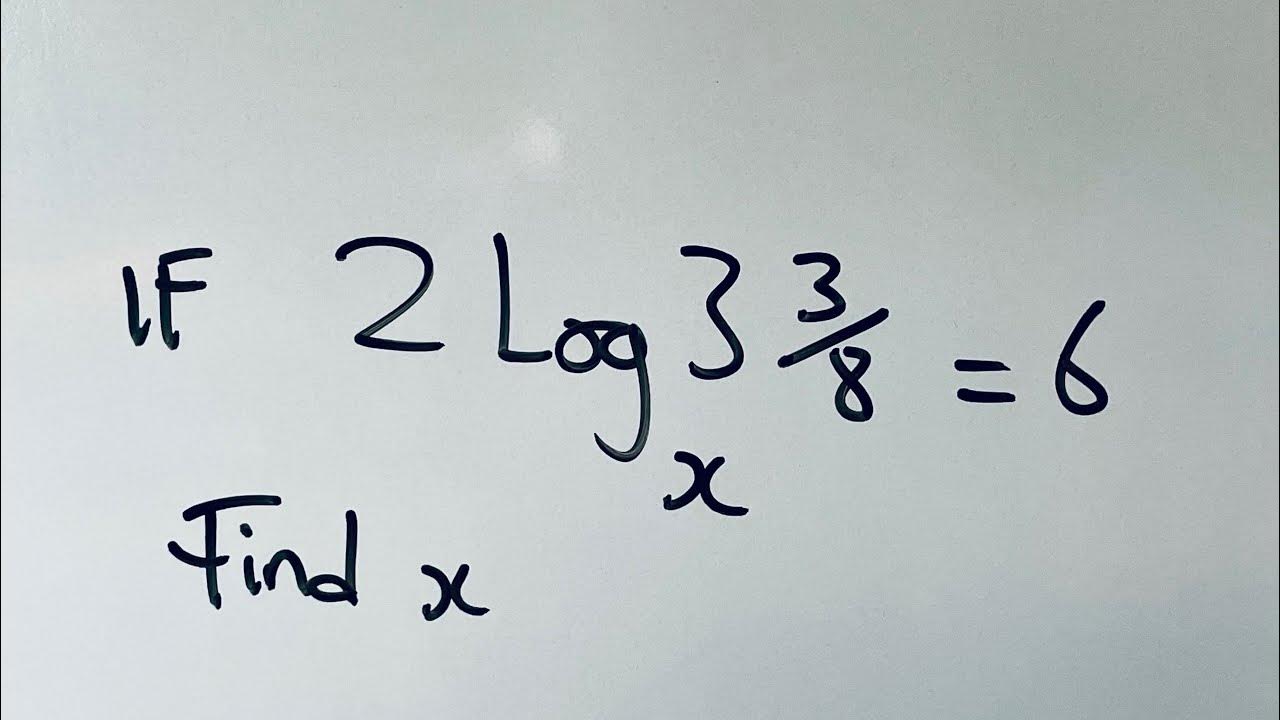How to solve hard question on logarithm YouTube