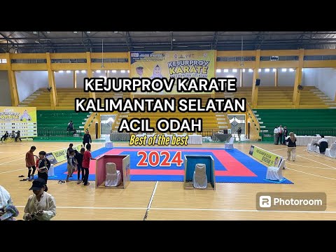 Persiapan Hari pertama KejurProv di Gor Hasanudin Banjarmasin || Agustus 2024