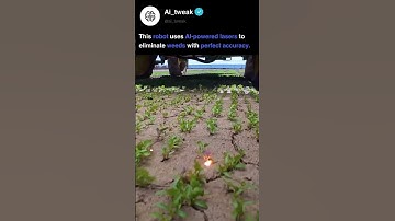 This robot uses AI powered lasers to eliminate weeds with perfect accuracy