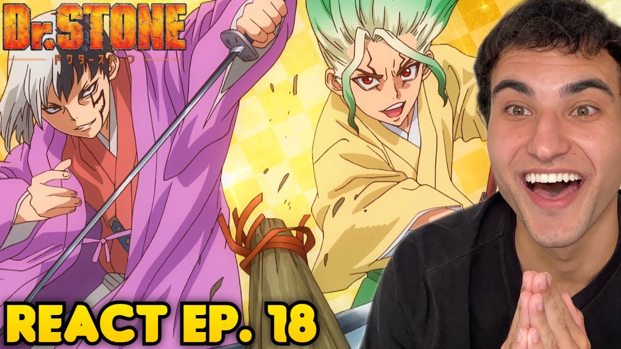 OS HASHIRAS DE DR. STONE! React Dr. Stone EP. 18 - YouTube