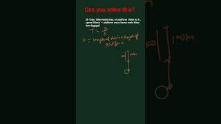 90% Students Fail This Train Question 🚆 | Platform Crossing Trick#maths #viralvideo #education