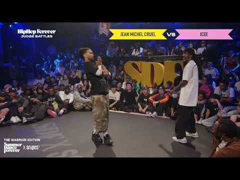 Jean Michel Cruel vs Icee JUDGE BATTLE Hiphop Forever | The Warrior Edition | SummerDanceForever2026
