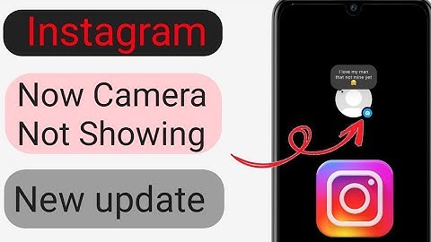 Instagram Notes Camera Option NotShowing || New Update On InstagramNotes Camera Missing