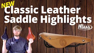 Selle Italia NEW Classic Leather Saddle Highlights