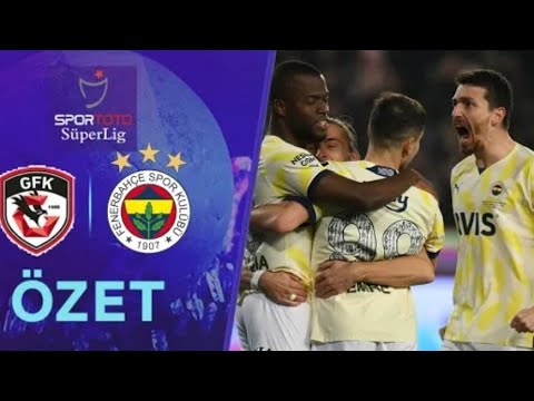 Gaziantep FK 1-2 Fenerbahçe | Maç Sonu | Özet | Fotoğraf