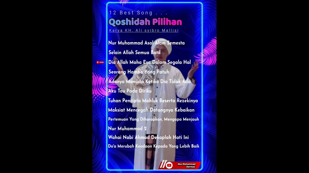 12 Qoshidah Pilihan Abu Muhammad darmas 