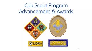 Cub Scout Program - Advancement and Awards