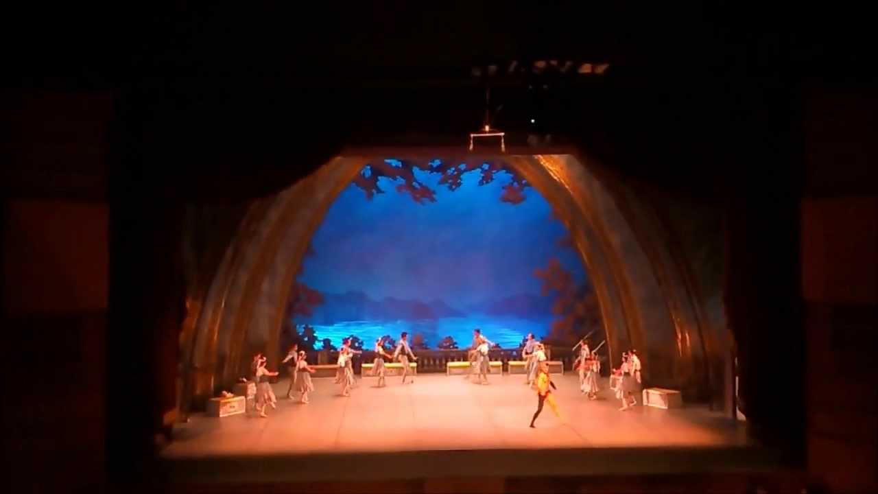 Hamad Ibrahim the Clown in  Swan Lake ballet Cairo Opera Ballet Company 2013
