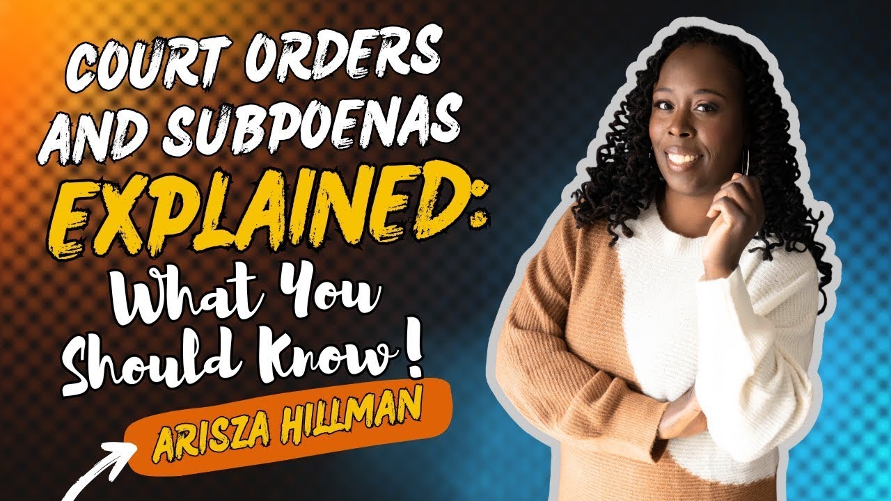 Court Orders and Subpoenas: What’s the Real Difference? || LCSWVIBES