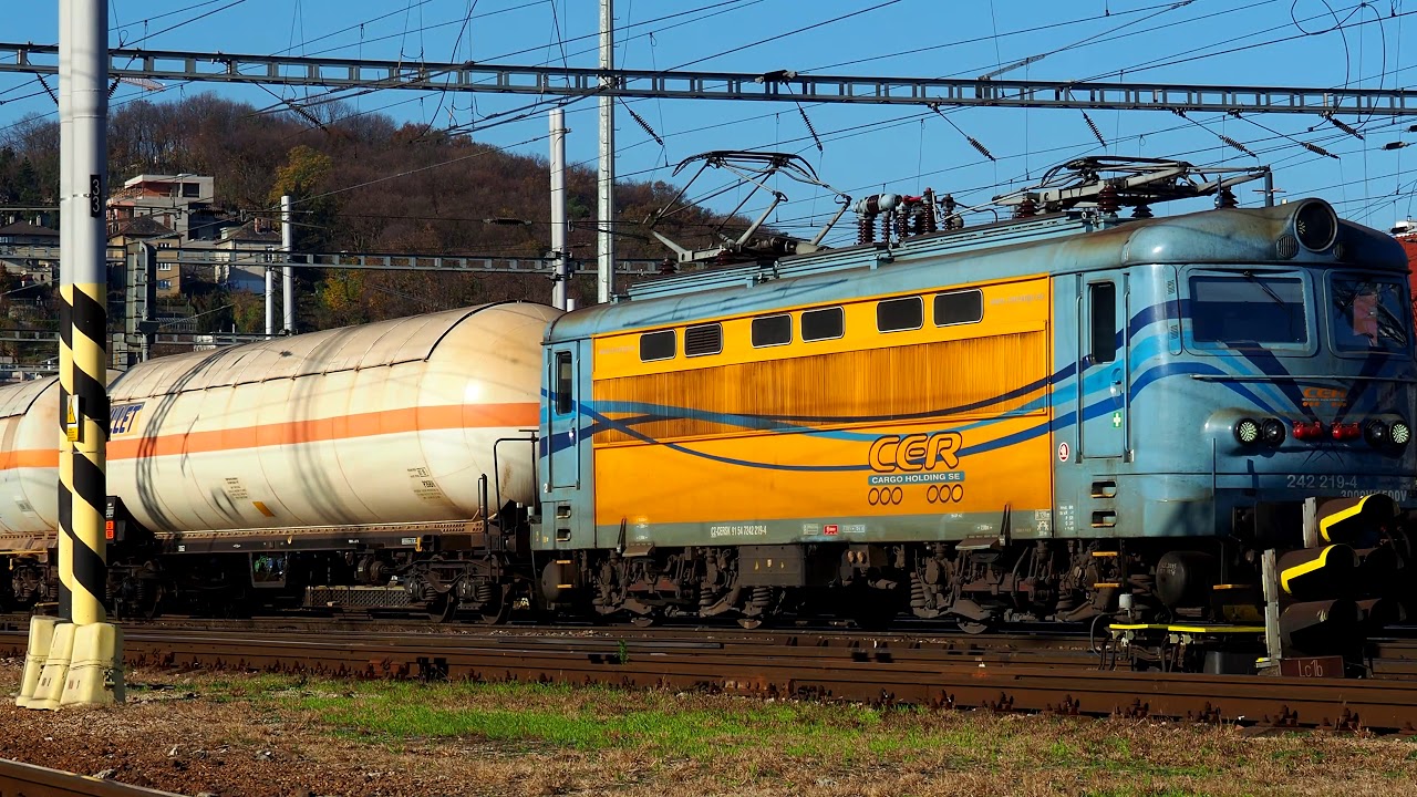 Železnice - Nákladné vlaky - Freight trains 2018 (4K)