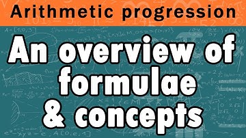 Amazing Tricks To Understand Arithmetic Progression Formula | Algebra | Math | Letstute