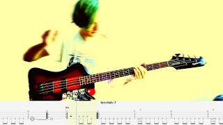 Video thumbnail of "Lay Lady Lay — Ministry — Bass cover with tabs 4k)"