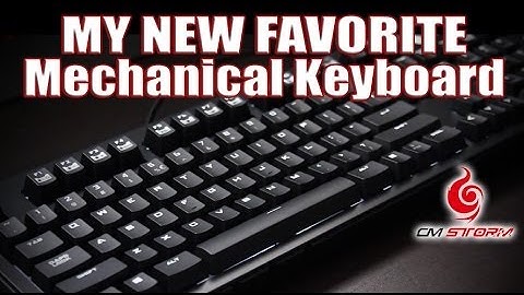 CM Storm Quickfire Ultimate Mechanical Keyboard - Unboxing and Review