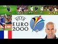 Zinedine Zidane • Euro 2000 • Overall Skills and Performance  • France - HD