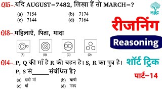 Reasoning प्रैक्टिस Set–14 | SSC GD, UPP, CGL CHSL CPO MTS RPF | All Exams. | Mori Classes