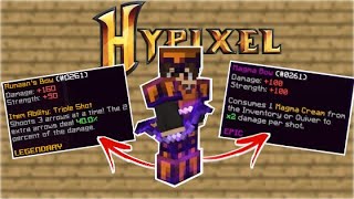 Magma Bow vs Runaan Bow! *BEST BOW* | Hypixel Skyblock #16
