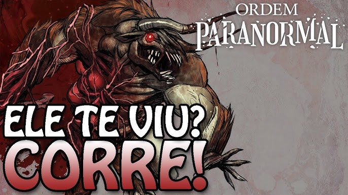 Colar Exclusivo Ordem Paranormal: Sangue - Rpg- Regulável