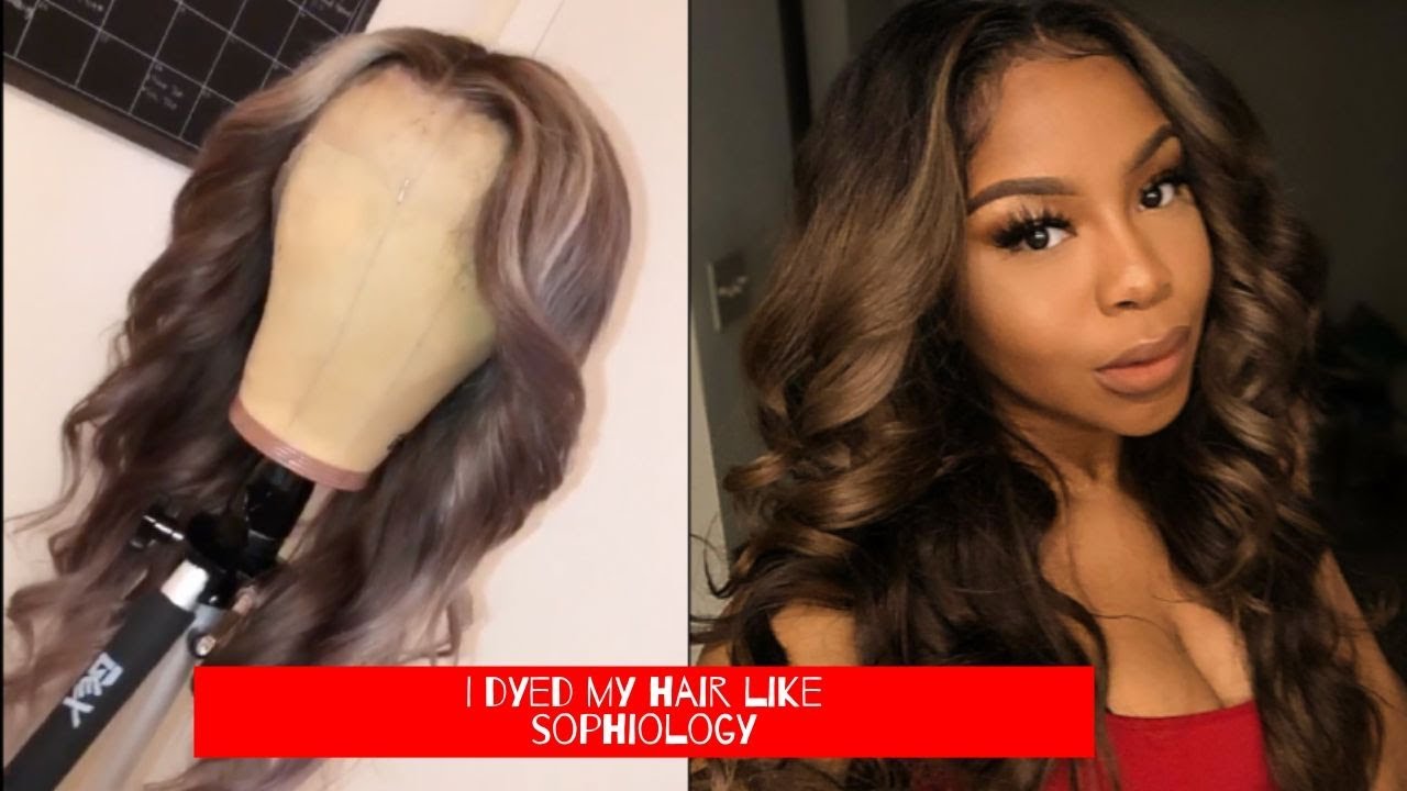 Ash blonde highlights Attempt Sophiology's hair color