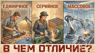 Виды и типы производств в машиностроении: всё, что должен знать КАЖДЫЙ инженер!