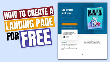 How To Create A Landing Page And Build An Email List For FREE | Guide For Beginners 2022