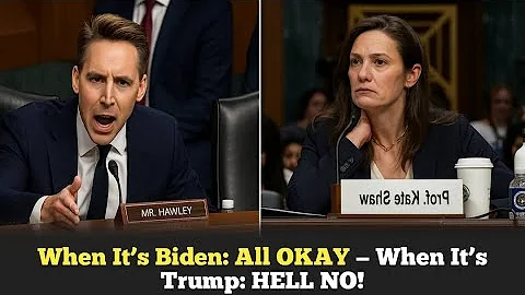Nationwide Injunctions: Hawley Confronts Liberal Professor on Anti-Trump Double Standards!