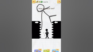 Draw 2 Save Line Puzzle Level 6 Walkthrough#shorts