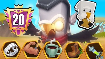 Steve Hits Level 20: Unleashed Unstoppable Power! #zooba #zoobagameplay