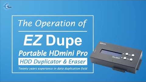 EZ Dupe HDmini Pro Hard Drive Duplicator & Eraser