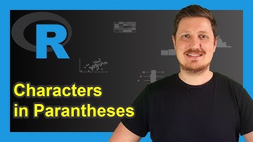 Extract Characters Between Parentheses in R (2 Examples) | Inside Brackets | regmatches & gregexpr