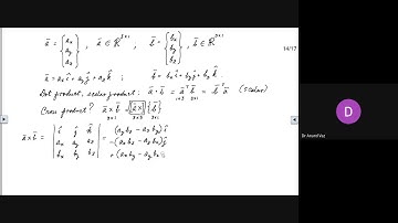ME-535 Robotics: Mechanics and Control 09 Oct 2020: Examples .., the vector cross matrix