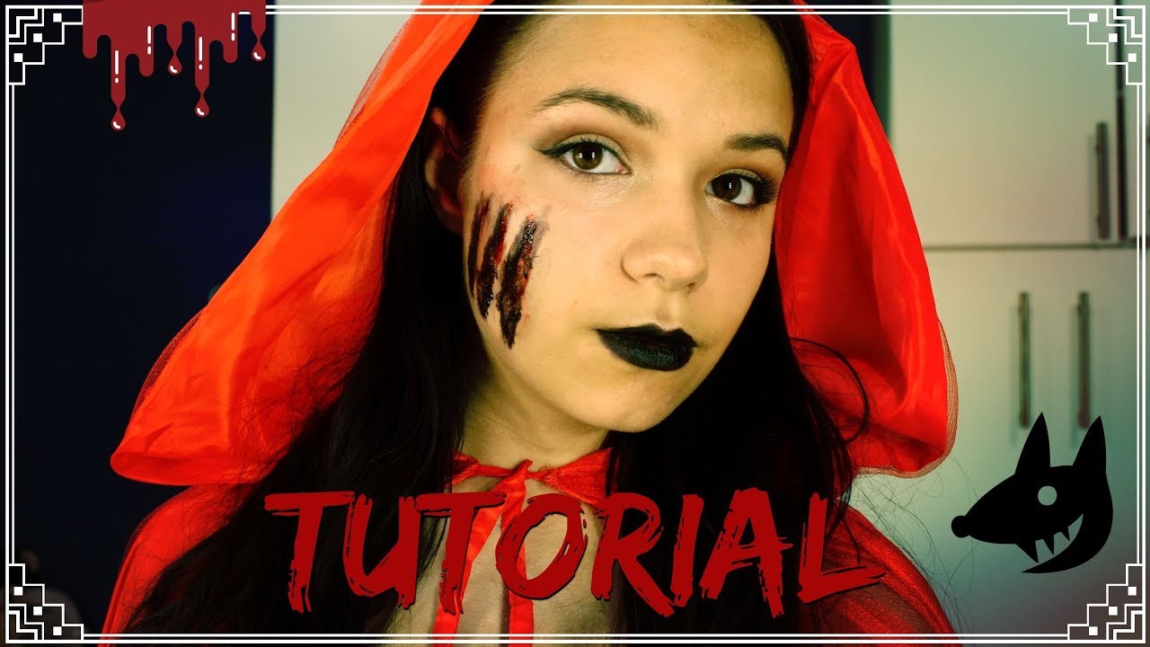 Red Riding Hood Makeup Tutorial Little Red Riding Hood Make Up and Costume Tutorial - YouTube