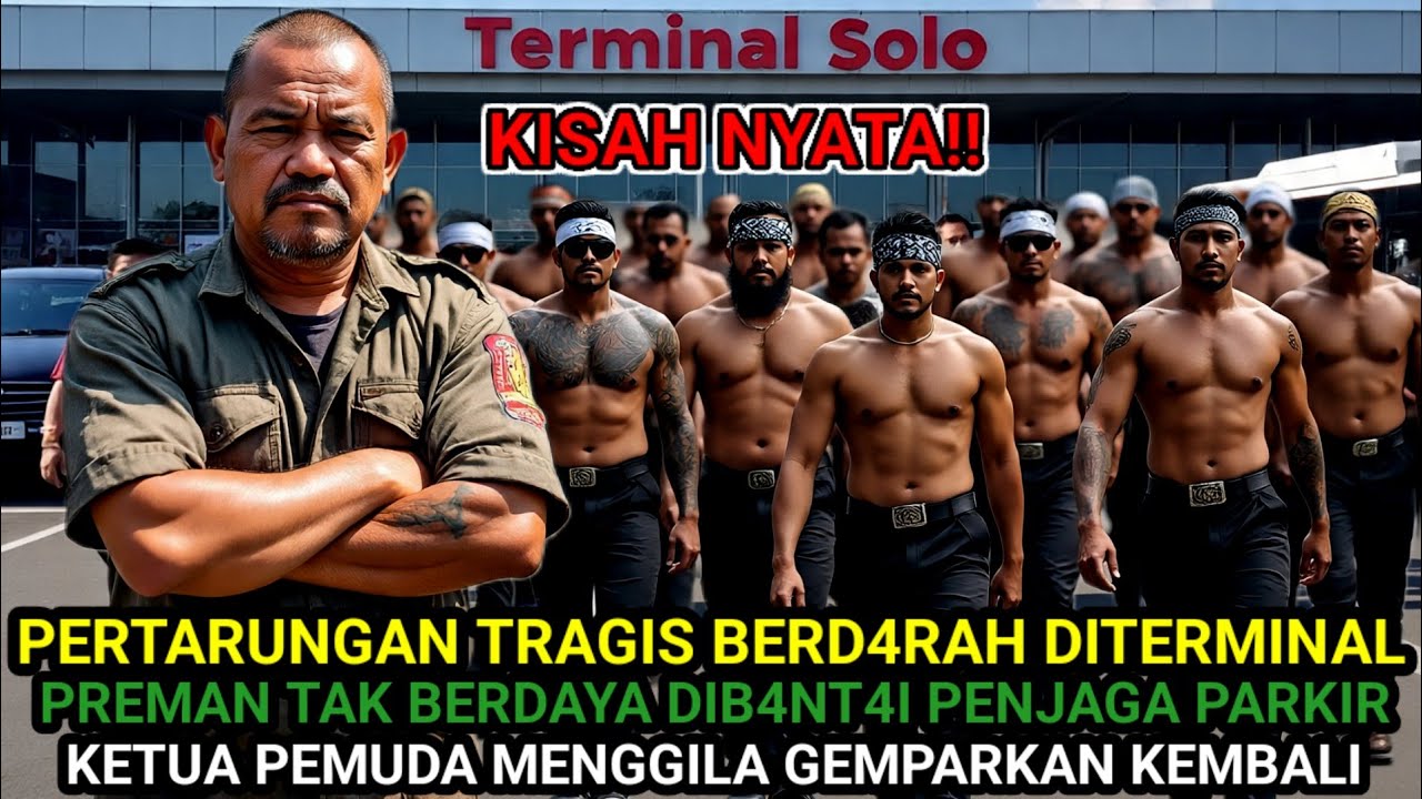 KISAH NYATA❗PREMAN BERLUMURAN D4R4H DITANGAN PENJAGA TERMINAL SOLO‼️DARI PENJAGA MENJADI LEGENDA‼️