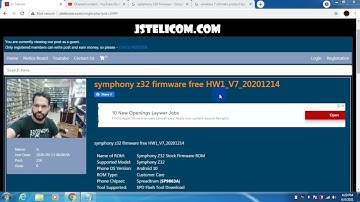 symphony z32 firmware free