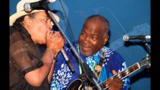 Video thumbnail of "Carl Weathersby & Billy Branch  ~  ''My Baby Caught The Train''&''Key To The Highway'' 1992"