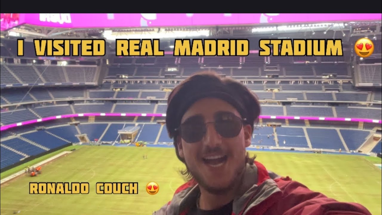 I visited Real Madrid Stadium 🏟️😍-Ep 4 