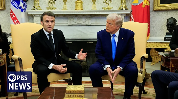 WATCH: Macron corrects Trump after he says European support for Ukraine was a loan