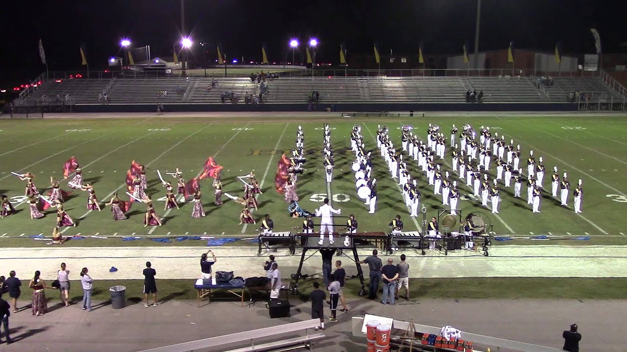 Buckhorn High School Band vs James Clemmons 9-19-2014 - YouTube