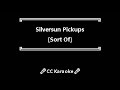 Silversun Pickups • Sort Of (CC) 🎤 [Karaoke] [Instrumental Lyrics] Mp3 Song